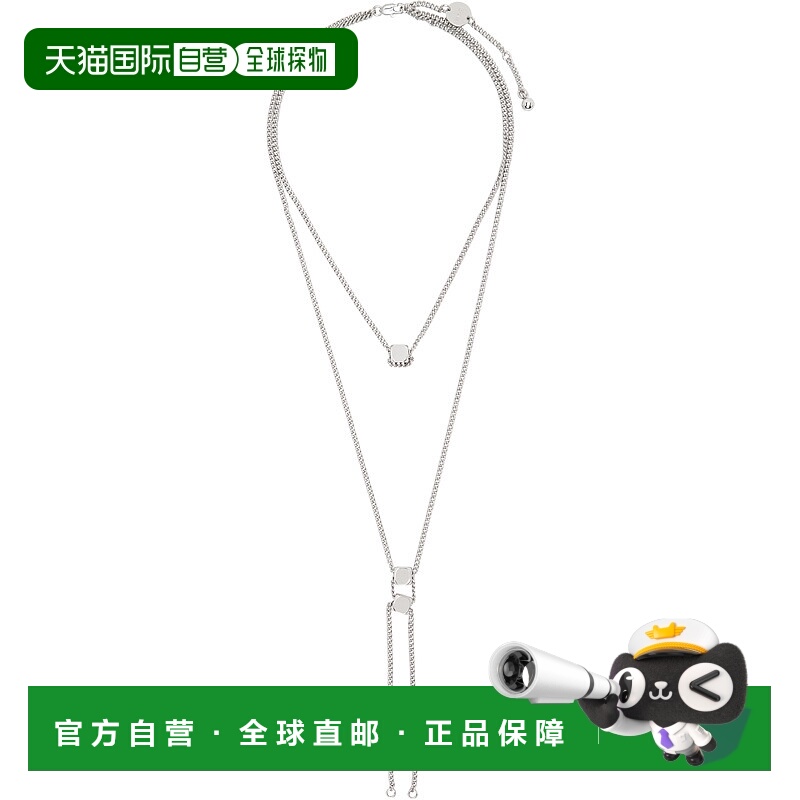 1h可退 潮奢 Lemaire 女士 银色 Abacus Bolo Tie 项链 JW0118LO0