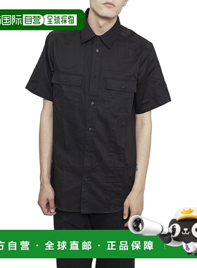 1h可退 ALEXANDER WANG 男士衬衫 609011833 SS2018 黑色