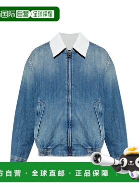 LOEWE 男士夹克 H526Y50W370BLUE AW2025 蓝色 Denim jacket with