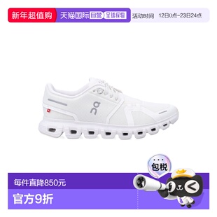 1h可退 潮奢 On 女士 Running Cloud 6 woman's 白色运动鞋 3WF10