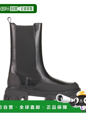 潮奢 Dkny 唐可娜儿 女士 脚踝靴 BLACK黑色 女靴时尚舒适厚底鞋