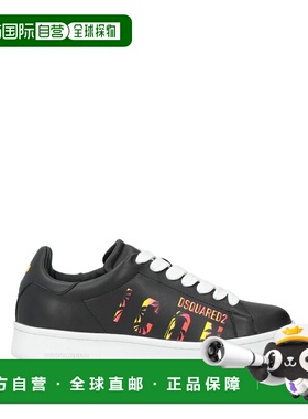 1h可退 潮奢 Dsquared2 二次方 女士 运动鞋 black黑色 舒适时尚