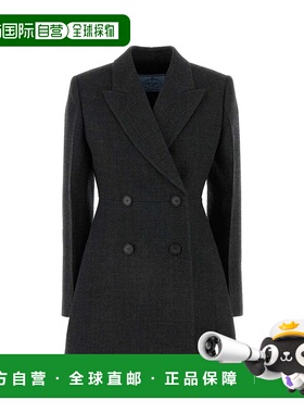 PRADA 女士西服 P522PSOOO15UWF0308 AW2024 灰色 Prada Jackets