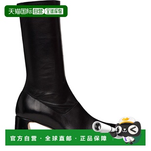 1h可退 潮奢 miista 女士 黑色 Chastity Stretch 中筒靴 MI5588