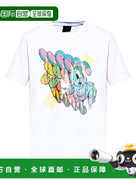 1h可退 潮奢 Paul Smith 男士 By and Polos T恤白色T恤 M2R011RT