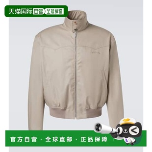 1h可退 潮奢 mcqueen 亚历山大 麦昆 男士 徽标棉质华达呢夹克