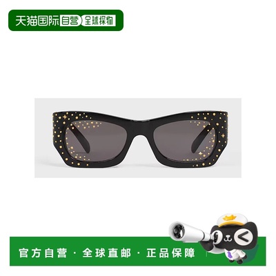 CELINE 男士太阳镜 CL4333US01A AW2025 黑色 全框太阳镜