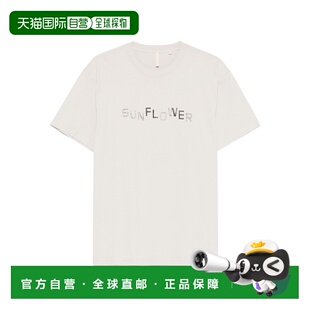 2038EASYLOGOTEELIGHTGREY T恤 SS2025 男士 SUNFLOWER