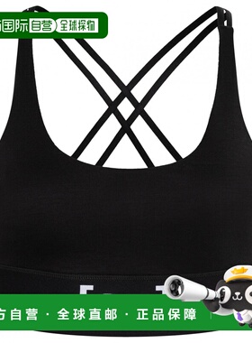 SUPER.NATURAL 女士运动文胸 1141948JETBLACK CO 黑色