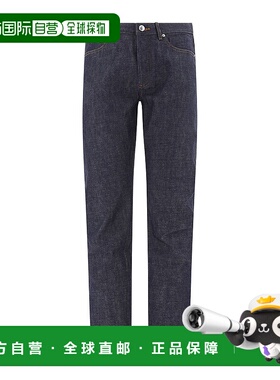 A.P.C. 男士牛仔裤 CODBSM09047IAI SS2023 蓝色直筒裤