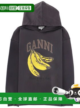 GANNI 女士针织衫 A1060025252 SS2026 黑色 Ganni Sweatshirts