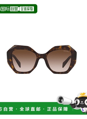 PRADA 女士太阳镜 16WSSOLE2AU6S1 SS2025 黑色普拉达