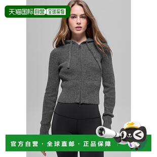 yoga 女款 Noble 简约卫衣 w31022rBlack 拉链连帽长袖 alo