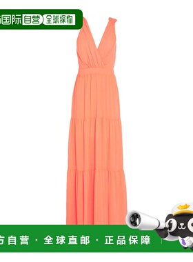 1h可退 潮奢 Pinko 品高 女士 长款连衣裙 red红色 舒适时尚