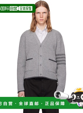 1h可退 潮奢 Thom Browne 汤姆 布朗 男士 灰色 Milano Stitch V