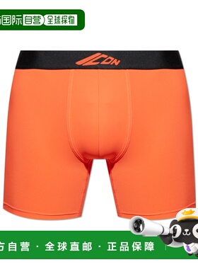 DSQUARED2 男士内裤 D9LC06010800 AW2025 橙色 松紧腰平角裤