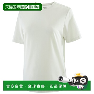 SALOMON 女士T恤 9163937ICICLE CO 白色