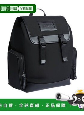 KENZO 男士双肩包 FF65SA313B1599 AW2025 黑色 “KENZO KOMMUTER