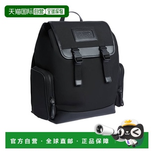 KENZO 男士双肩包 FF65SA313B1599 AW2025 黑色 “KENZO KOMMUTER