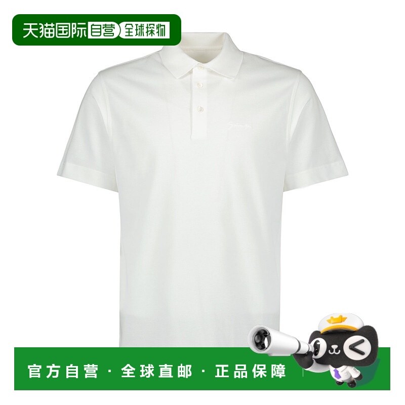 1h可退 GIVENCHY 男士T恤 BM71KR3YP2100 SS2025 白色 翻领短袖Po