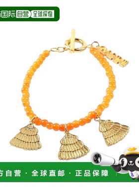 1h可退 潮奢 GANNI 甘尼 女士 手链 orange橙色 舒适时尚
