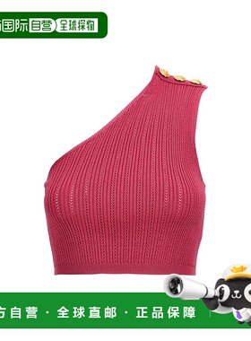 BALMAIN 女士T恤 AF0AA265KE184AT SS2023 红色 BALMAIN One shou