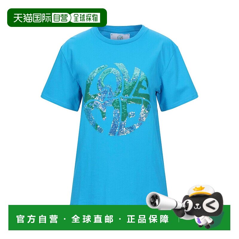 1h可退 潮奢 Alberta Ferretti 女士 T恤 blue蓝色 舒适时尚