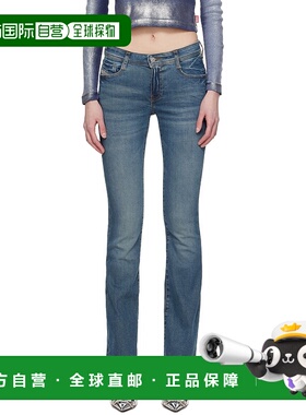 1h可退 潮奢 Diesel 迪赛 女士 蓝色 Bootcut 1969 D-Ebbey 牛仔