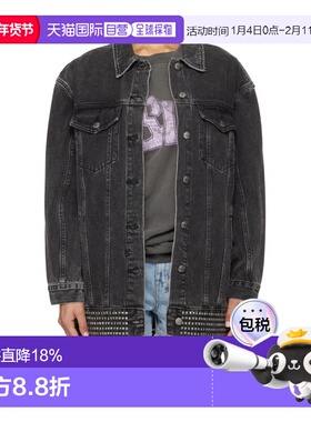 KSUBI 女士外套 WPS25JK012BLACK SS2025 黑色夹克