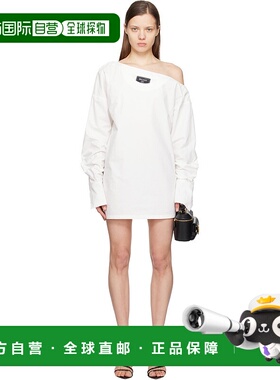 1h可退 潮奢 Balmain 巴尔曼 女士 白色 Open Neck Asymmetric 连