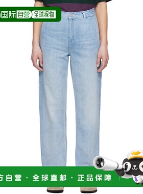 1h可退 潮奢 CARHARTT WIP 女士 蓝色 Pierce Straight 牛仔裤 I0