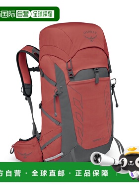 OSPREY暴风Tempest 33L女款户外徒步骑行滑雪双肩包 红黑色