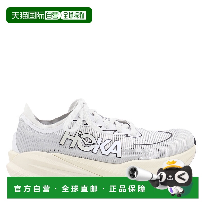 1h可退 潮奢 Hoka One One 女士 MACH X2 灰色运动鞋 1169610WMC