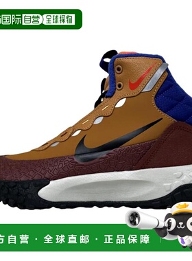 耐克Nike Terrascout 舒适柔软高帮儿童户外鞋棕色青少年