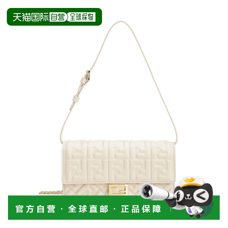 1h可退 FENDI 女士钱包 8M0498AAJDF0VWM AW2025 白色 Fendi