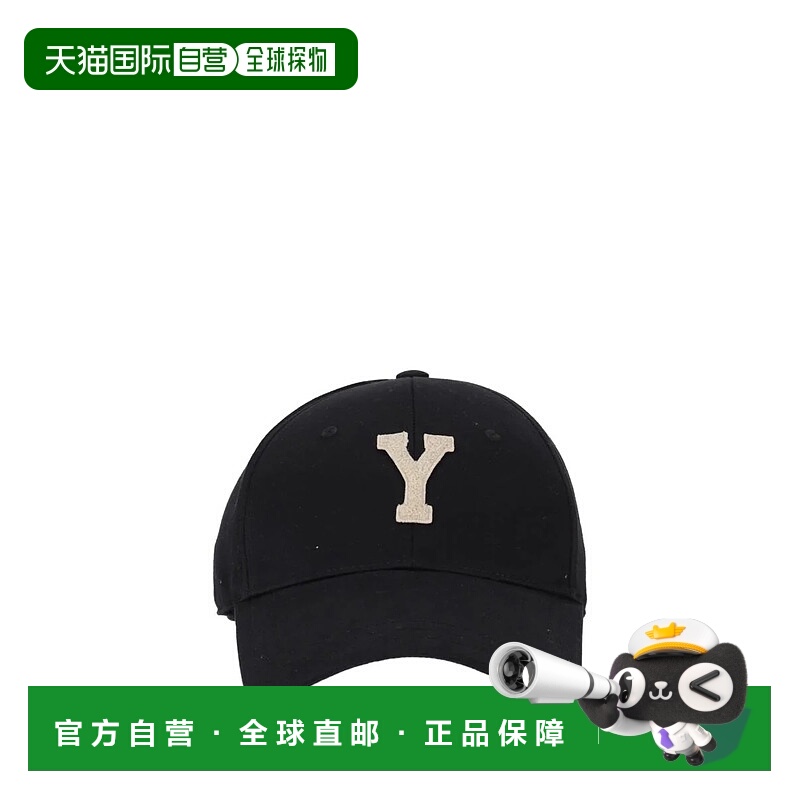 1h可退 SAINT LAURENT 男士帽子 8168713YR571078BLACKIVORY