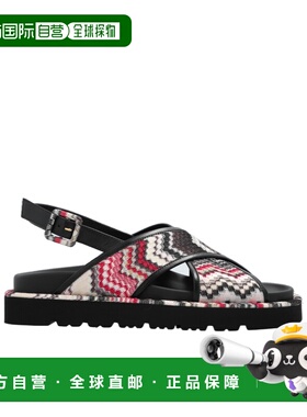 MISSONI 女士凉鞋 MWF110037 SS2025 花色 圆头平底凉鞋