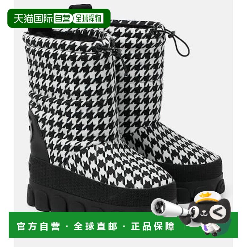 1h可退 潮奢 GOLDBERGH 女士 Snowy 雪地靴 black黑色 舒适时尚