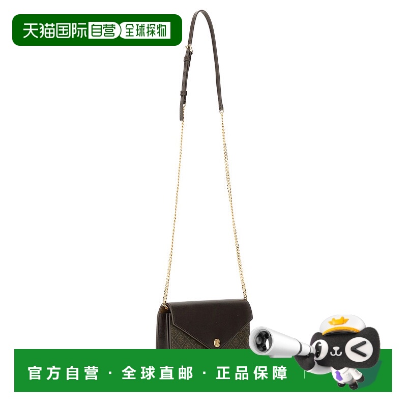 1h可退 TORY BURCH 女士斜挎包 165018200 AW2025 棕色 Wallet wi