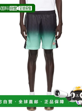 1h可退 潮奢 Casablanca 男士 黑色 & 绿色 Gradient Monogram Fo