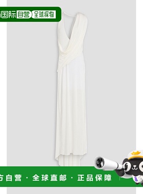 1h可退 潮奢 magda butrym 女士 垂褶针织长款连衣裙 AW24DRESS26