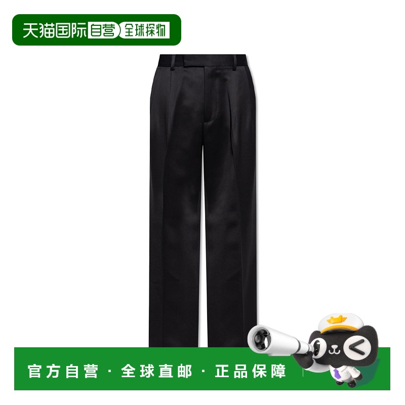 AMIRI 男士休闲裤 AMSUFP10290001 CO 黑色 Pleated trousers裤子