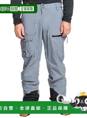 QUIKSILVER 男士户外滑雪服下装 EQYTP03220GRIGIO CO