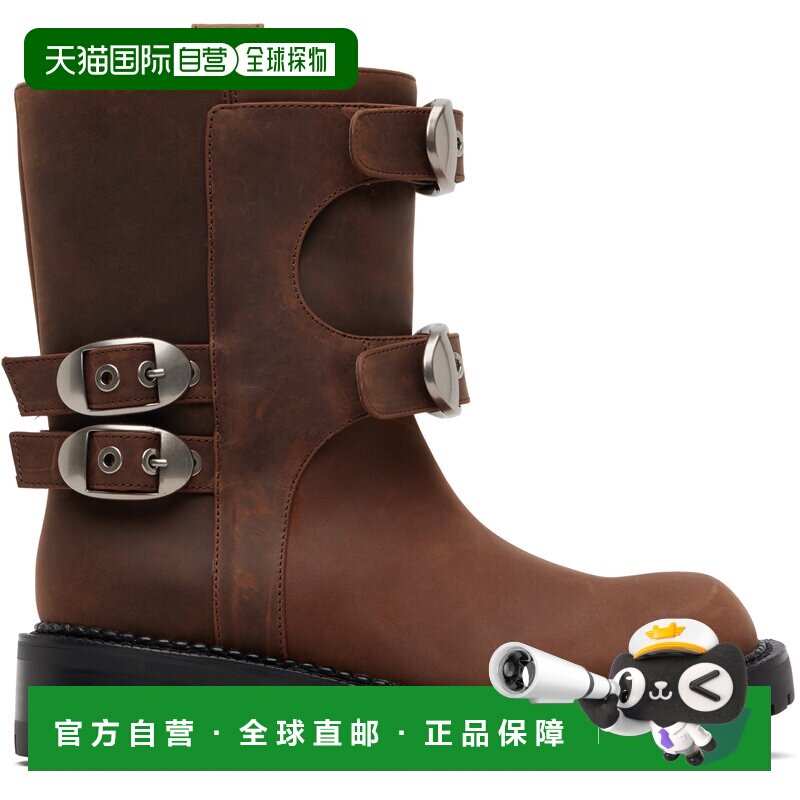 Marc Jacobs 马克 雅可布 女士 棕色 The Kiki Moto 中筒靴 2R5FB