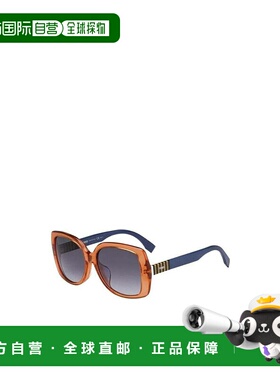 FENDI 女士眼镜 FF0014S7TC AW2021 灰色太阳镜