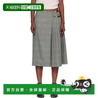 1h可退 潮奢 Balmain 巴尔曼 女士 灰色 Prince Of Wales Jacquar