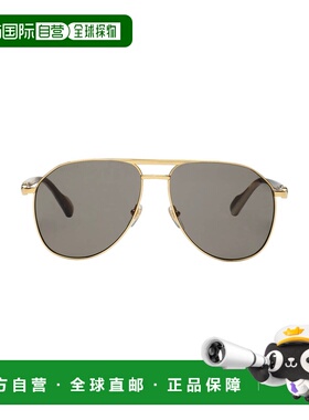 潮奢 Gucci 古驰 男士 太阳眼镜 metal金属色 舒适时尚