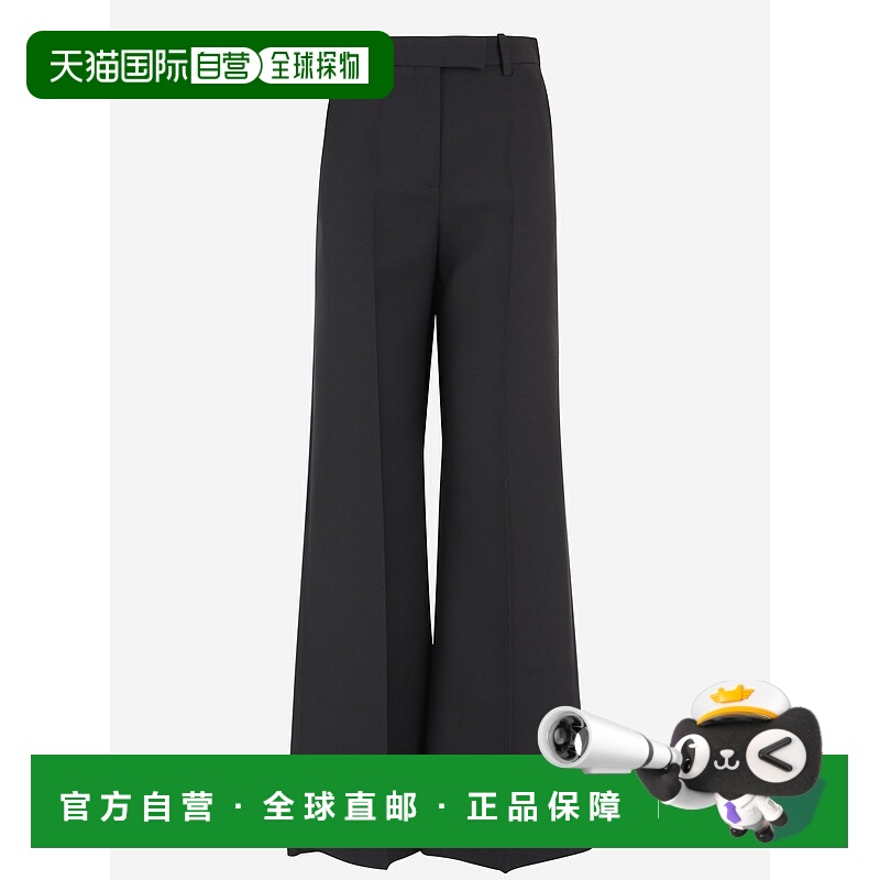 1h可退 VALENTINO 女士休闲裤 7B0RB6S01CF0NO AW2025 黑色