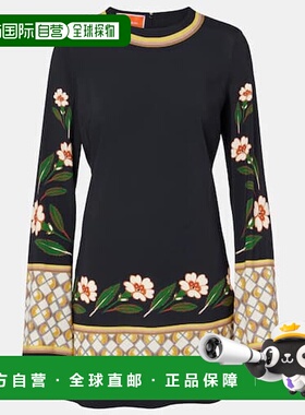 1h可退 潮奢 La Doublej 女士 Supreme 飘逸花朵印花迷你连衣裙