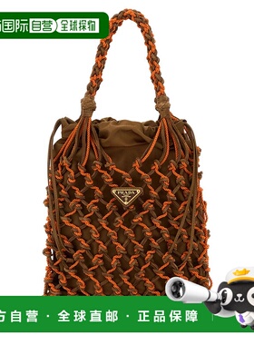 PRADA 女士手提包 1BC107VOOM2HHEF0Q1K AW2025 花色单肩包